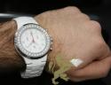 2.85ct mens aqua master genuine diamond watch 