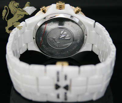 2.85ct mens aqua master genuine diamond watch