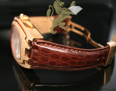 3.50ct aqua master genuine diamond watch