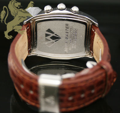 2.50ct aqua master genuine diamond watch 