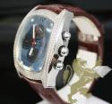 2.50ct aqua master genuine diamond watch 