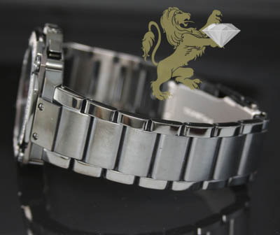 0.75ct mens aqua master genuine diamond