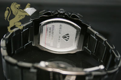 0.75ct mens aqua master genuine diamond 