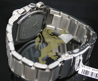 0.75ct mens aqua master genuine diamond