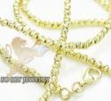 14k yellow gold diamond cut 