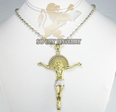 10k yellow & white gold 