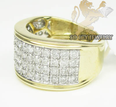 2.50ct 14k yellow gold round diamond