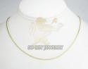 14k yellow gold italian snake chain 1mm 16-18 inch