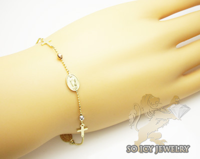 jesus bracelet gold