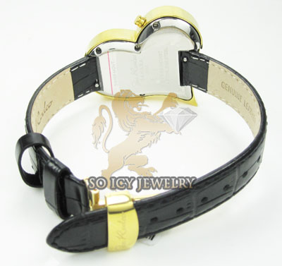 Ladies joe rodeo diamond watch yellow sahara heart 1.40ct