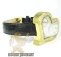 Ladies joe rodeo diamond watch yellow sahara heart 1.40ct