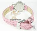 Ladies joe rodeo diamond watch pink mini heart 0.27ct