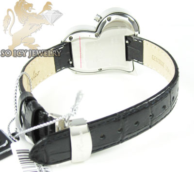 Ladies joe rodeo diamond watch white sahara heart 1.40ct