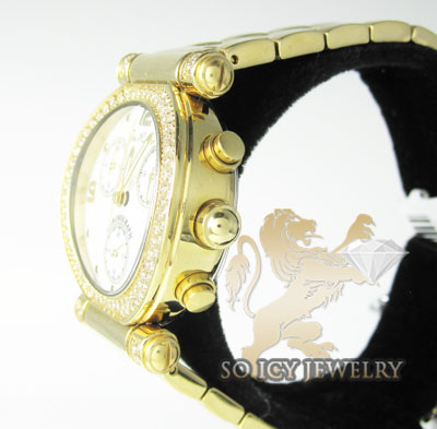 Ladies joe rodeo diamond watch yellow valerie 1.10ct - Image 2