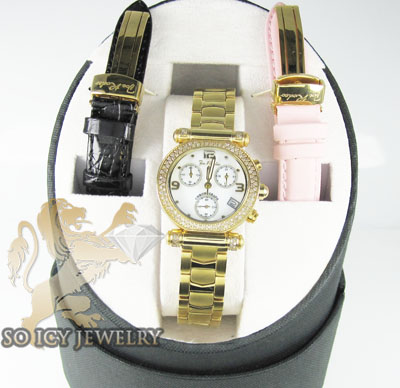 Ladies joe rodeo diamond watch yellow valerie 1.10ct - Image 6