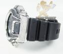 Mens diamond blue & white g-shock watch 4.00ct