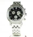 Mens joe rodeo black tyler diamond watch 2.00ct
