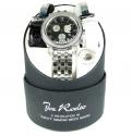 Mens joe rodeo black tyler diamond watch 2.00ct