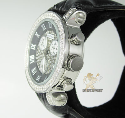 Ladies diamond joe rodeo black dial passion watch 0.60ct