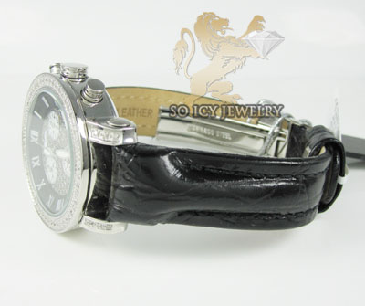 Ladies diamond joe rodeo black dial passion watch 0.60ct