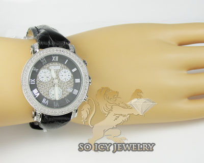 Ladies diamond joe rodeo black dial passion watch 0.60ct - Image 6