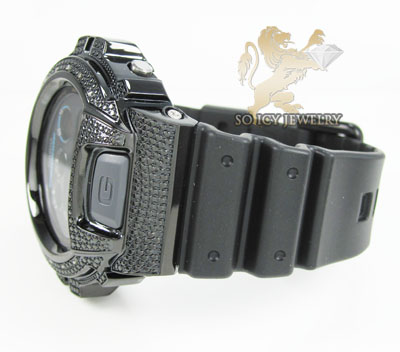 Mens diamond black g-shock watch 0.15ct - Image 2
