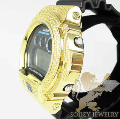 Mens diamond yellow g-shock watch 0.15ct - Image 4