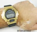Mens diamond yellow g-shock watch 0.15ct