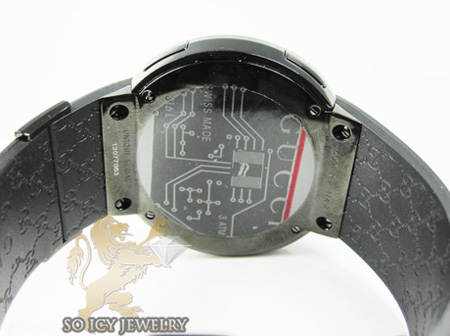 Mens black diamond igucci digital watch 2.00ct - Image 7
