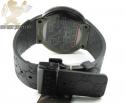 Mens black diamond igucci digital watch 2.00ct