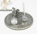 14k gold round cut si2 diamond studs 0.50 pointer 1.00ct