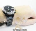 Diamond gucci g watch black stainless steel 3.75 ct