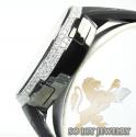 White diamond igucci digital watch 2.60ct 