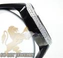 White diamond igucci digital watch 2.60ct 