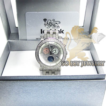 Diamond icelink ice bank mens watch 9.50ct - Image 8