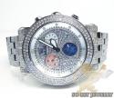 Diamond icelink ice bank mens watch 9.50ct