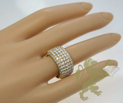 2.40ct unisex 18k solid yellow gold