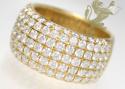 2.40ct unisex 18k solid yellow gold 