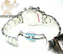 Diamond gucci chrono g watch white stainless steel 2.00 ct