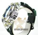 Mens multi color diamond g-shock watch 4.00ct