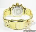 Mens aqua master genuine diamond yellow ornament watch 0.20ct