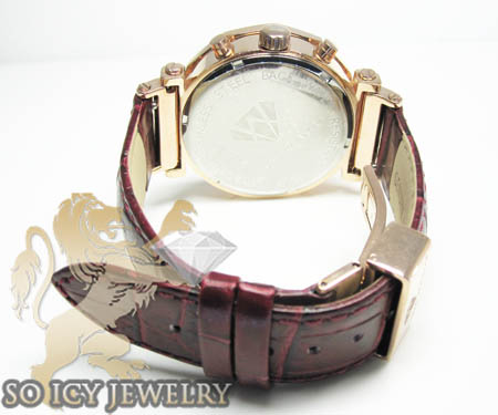 Womens aqua master genuine diamond rose exclusive watch 0.20ct