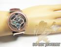 Womens aqua master genuine diamond rose exclusive watch 0.20ct