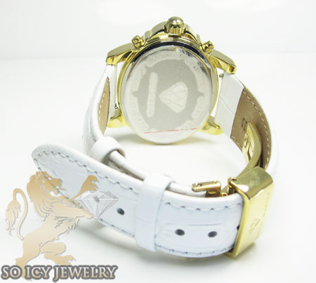 Ladies aqua master genuine diamond yellow geneve watch 0.20ct
