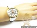 Ladies aqua master genuine diamond yellow geneve watch 0.20ct