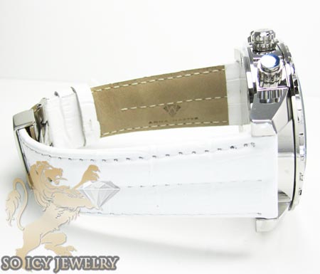 Mens aqua master genuine diamond 50mm watch 0.20ct - Image 3