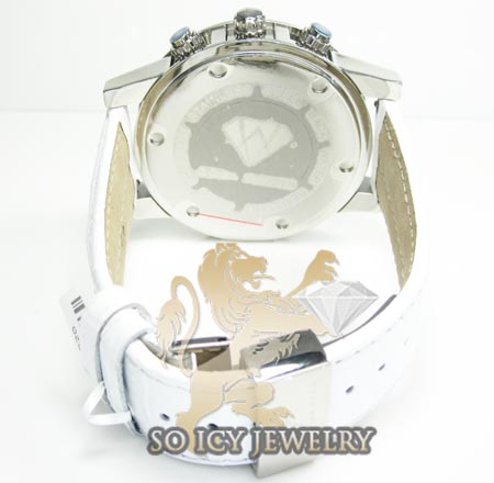 Mens aqua master genuine diamond 50mm watch 0.20ct