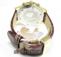 Ladies aqua master genuine diamond yellow 35mm watch 0.20ct
