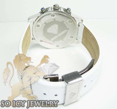 Ladies aqua master genuine diamond 35mm watch 0.20ct