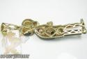 10k yellow gold diamond cartoon pendant 8.00ct